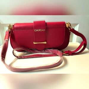 bebe Red Crossbody Bag